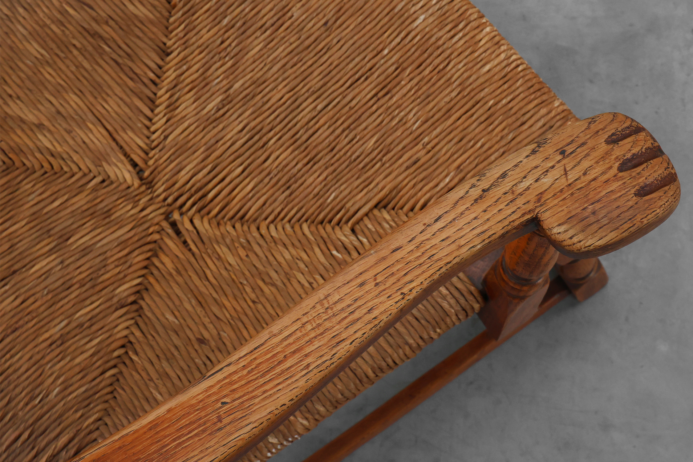 Leather and oak Armchair by Theo Ruth for Artifort, The Netherlands ca. 1940thumbnail